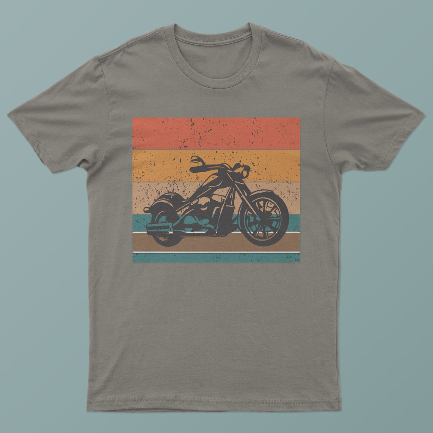 Unisex Chopper Bike Graphic Print T-Shirt - Various Sizes!