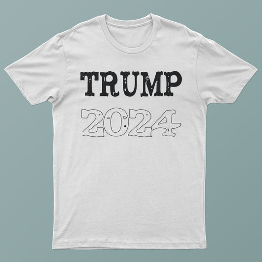Trump 2024 Election Graphic Unisex T-Shirt - S-XXXL, Various Colors, Free Ship!
