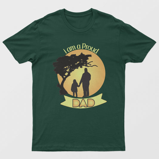Proud Dad, Fathers Day Unisex T-Shirt - S-XXXL, Various Colors, Free Shipping!