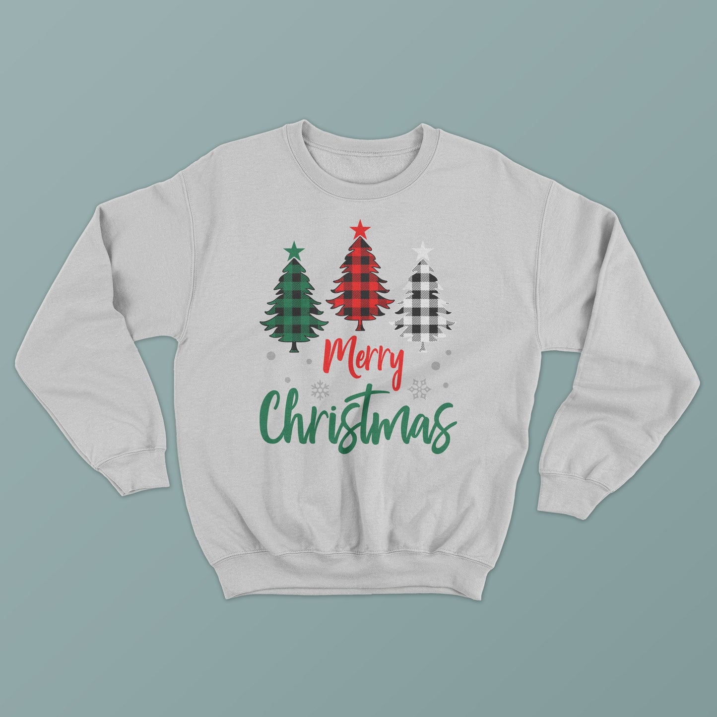 Christmas trees Winter sweatshirt, Merry Christmas Graphic sweatshirt, Christmas shirt, Santa Claus, funny sweater, Christmas gift Unisex