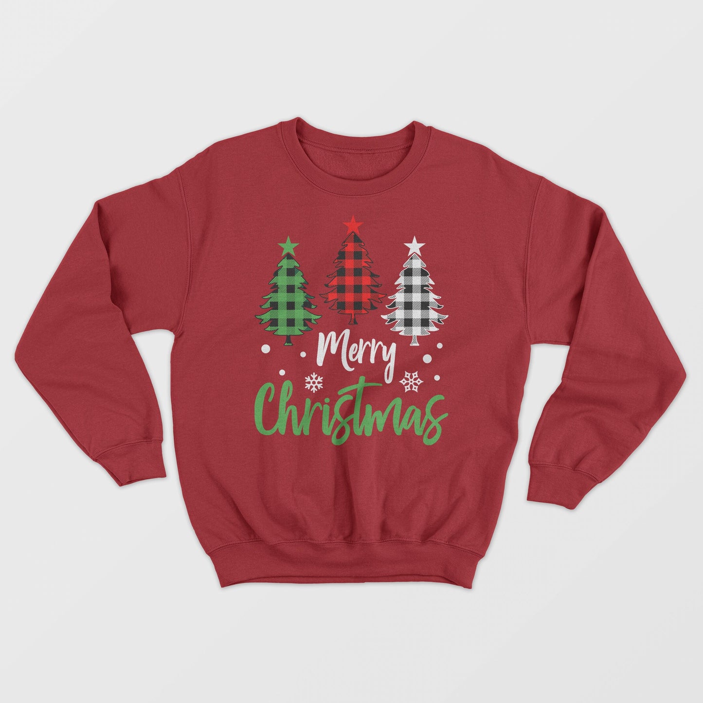 Christmas trees Winter sweatshirt, Merry Christmas Graphic sweatshirt, Christmas shirt, Santa Claus, funny sweater, Christmas gift Unisex