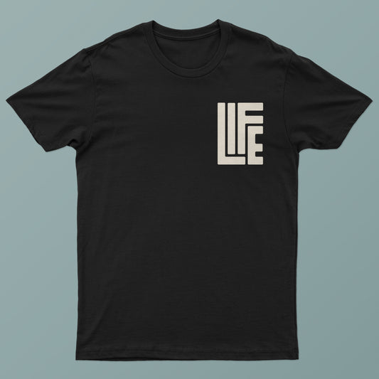 Life Graphic Print Tee: Unisex Casual Cotton Shirt