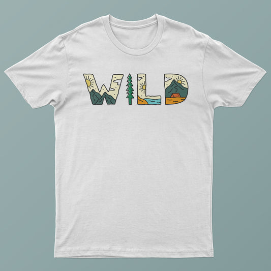Wild Graphic Print Unisex T-Shirt - Trendy Design!